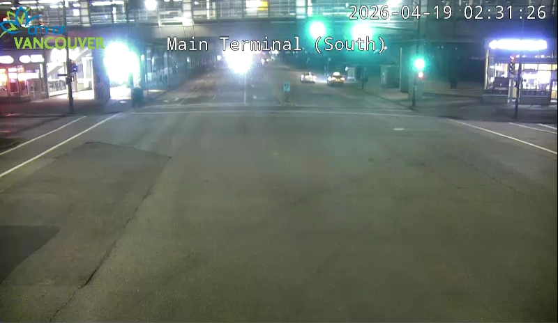 Main St & Terminal Ave - North