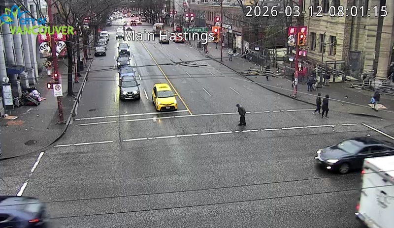 Main St & E Hastings St - South