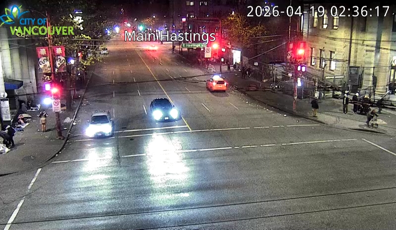 Main St & E Hastings St - South