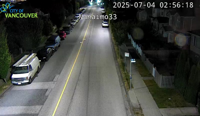 Nanaimo St and E 33rd Ave - East