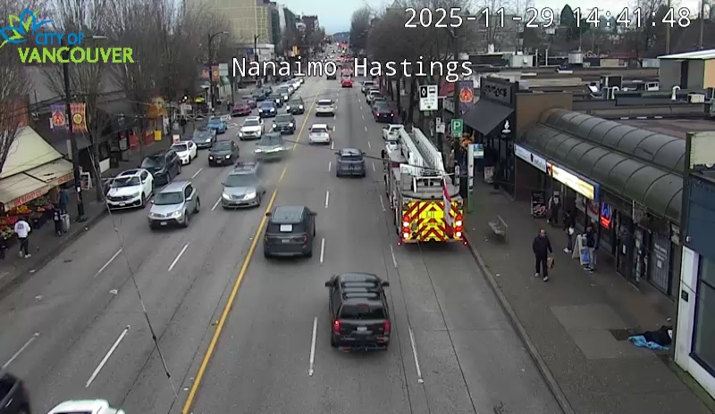 Nanaimo St & E Hastings St - East