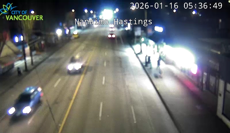 Nanaimo St & E Hastings St - East