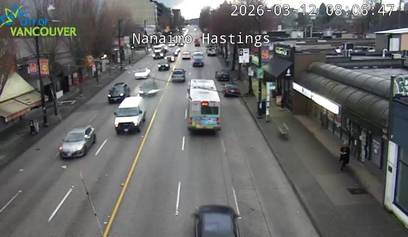 Nanaimo St & E Hastings St - East