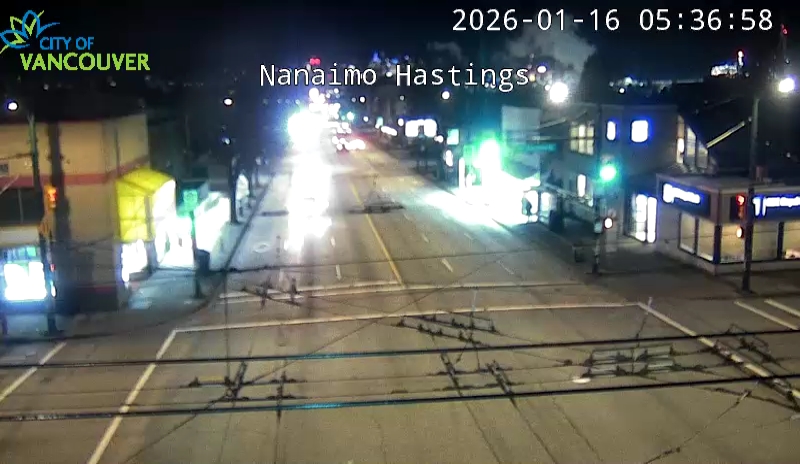 Nanaimo St & E Hastings St - West