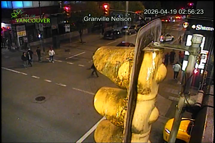 Granville St & Nelson St - East