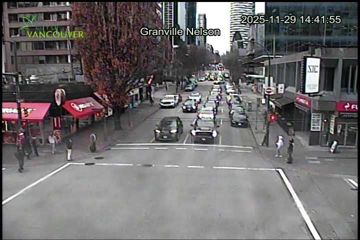 Granville St & Nelson St - West