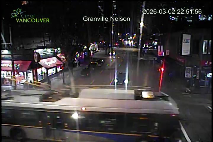 Granville St & Nelson St - West