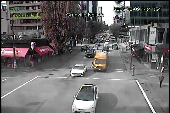 Granville St & Nelson St - West