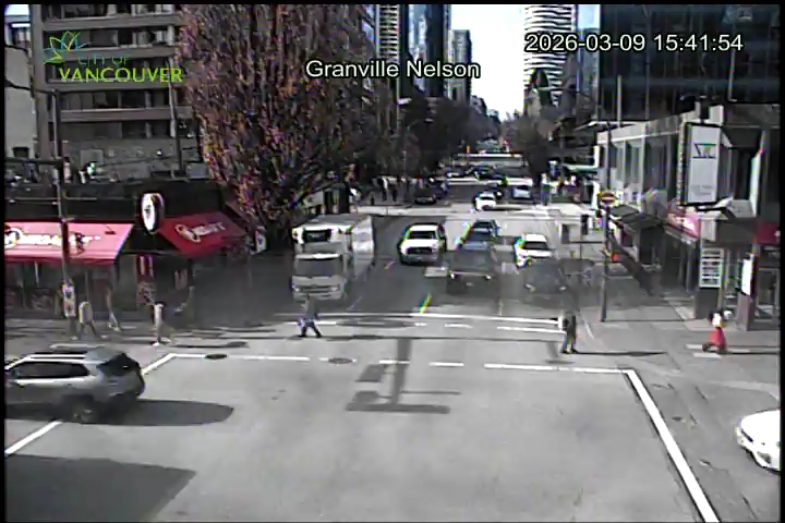 Granville St & Nelson St - West