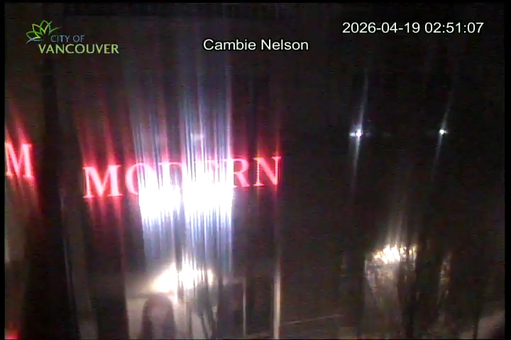 Cambie St & Nelson St - East