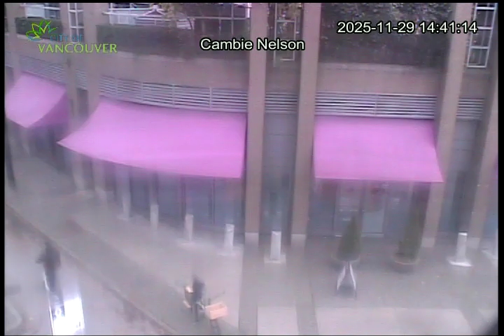 Cambie St & Nelson St - West
