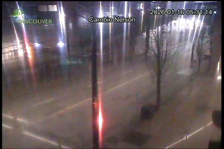 Cambie St & Nelson St - West
