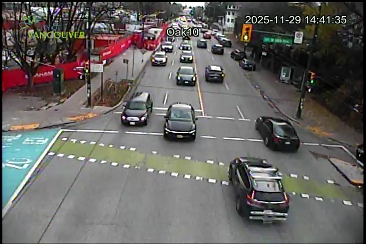 Oak St & W. 10th Ave - South