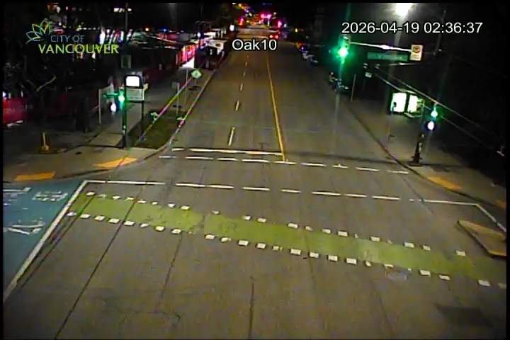 Oak St & W. 10th Ave - South