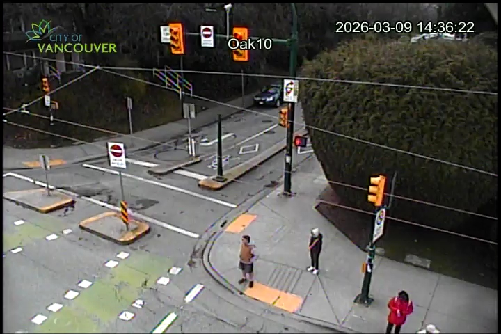 
Oak St & W. 10th Ave - West