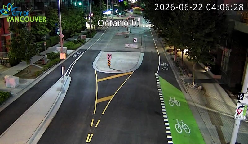 Ontario St and E 1st Ave - West