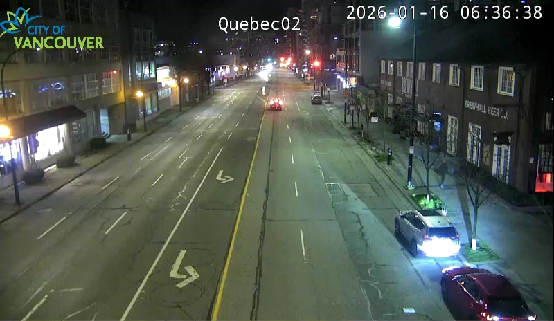 Quebec St & E 2nd Ave - W