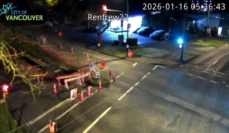 Renfrew St & E 22nd Ave - W