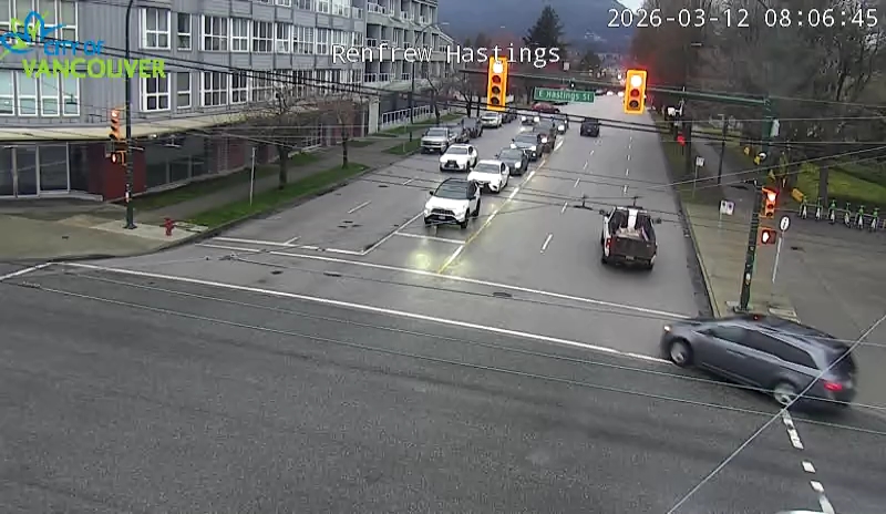 Renfrew St & E Hastings St - North