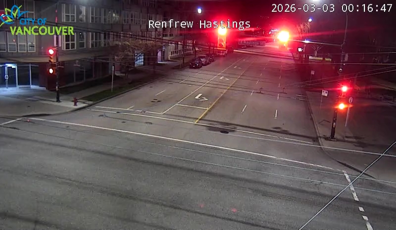 Renfrew St & E Hastings St - North