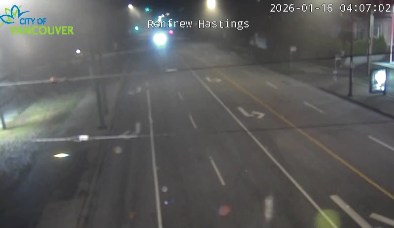 Renfrew St & E Hastings St - South