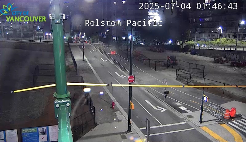 Rolston St and Pacific St - North