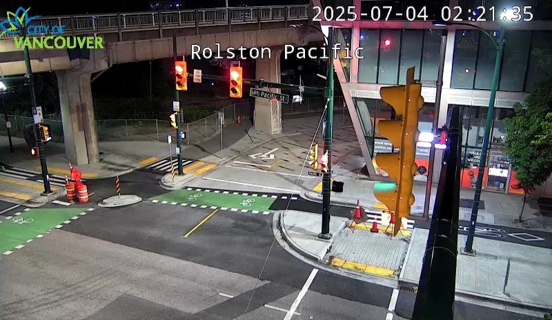 Rolston St and Pacific St - South 