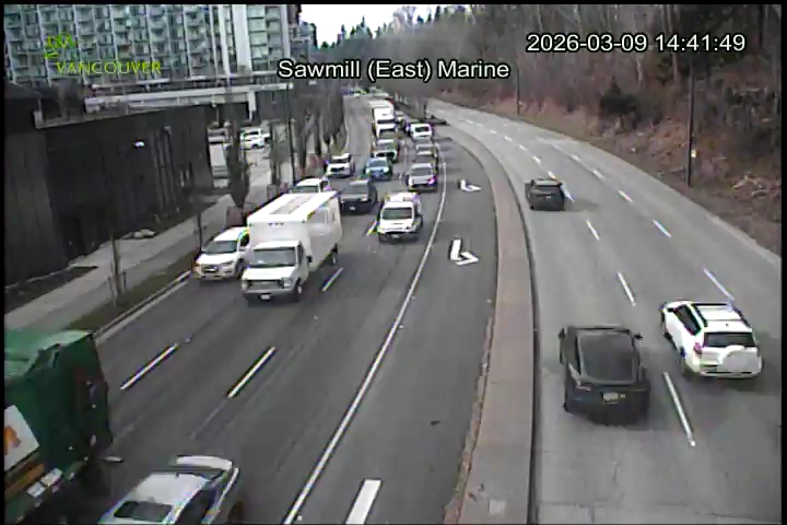 Sawmill Cres East & Marine Way - West