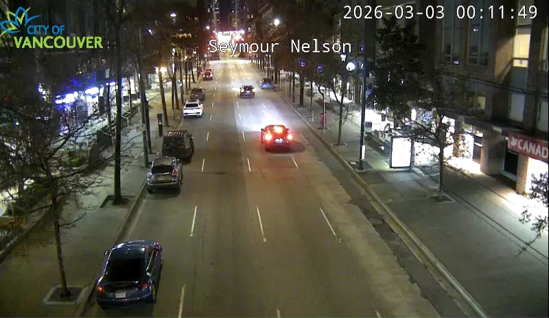 Seymour St & Nelson St - North