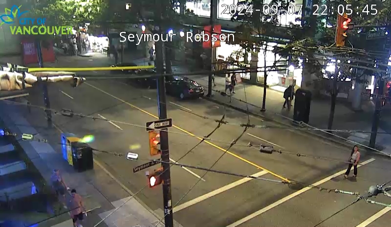 Seymour St and Robson St - East