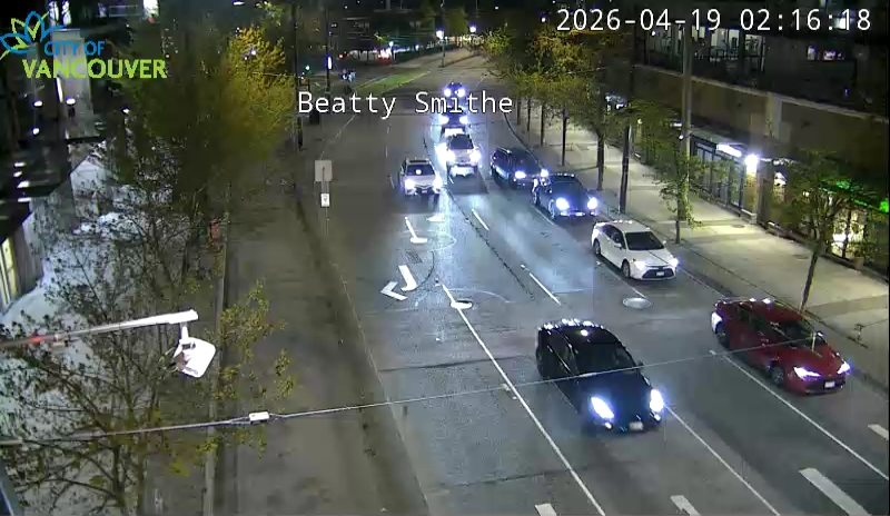 Beatty St and Smithe St - East