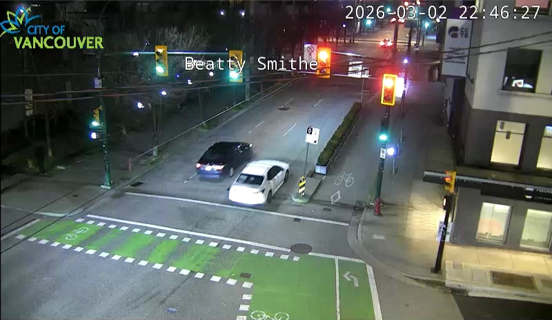 Beatty St and Smithe St - West