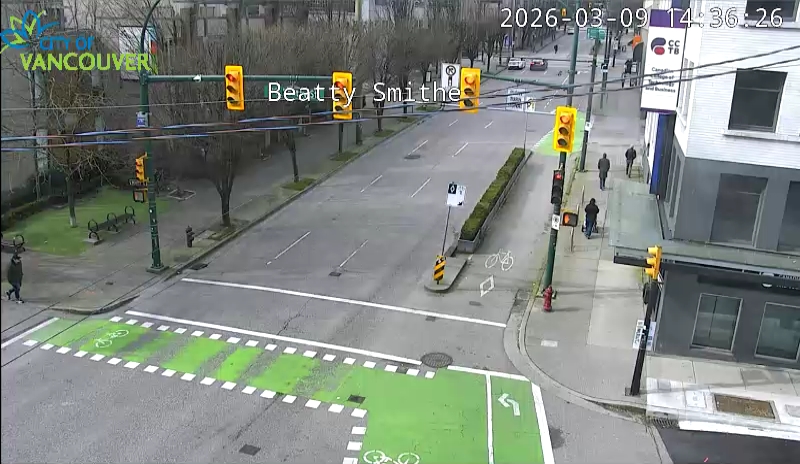 Beatty St and Smithe St - West