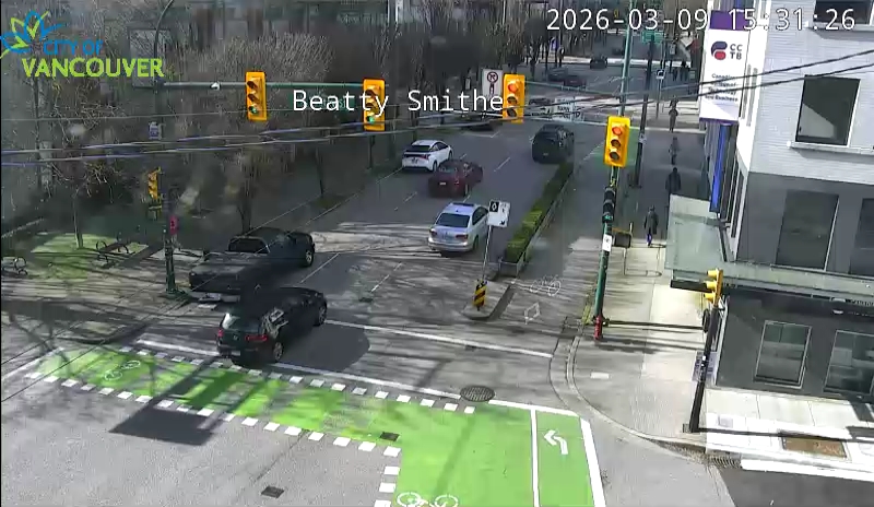 Beatty St and Smithe St - West