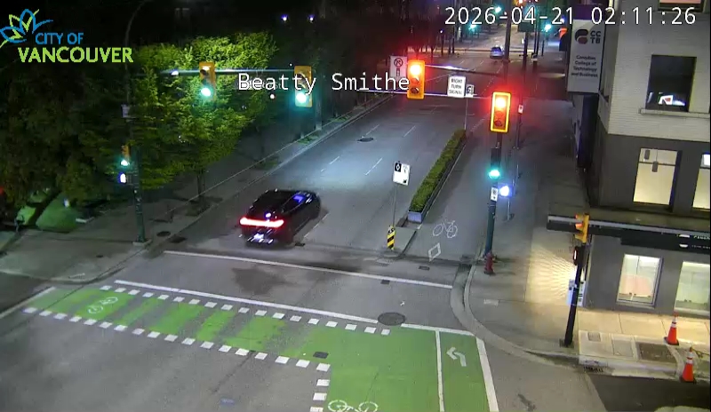 Beatty St and Smithe St - West