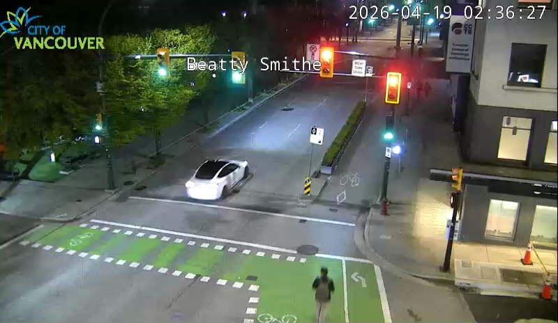 Beatty St and Smithe St - West