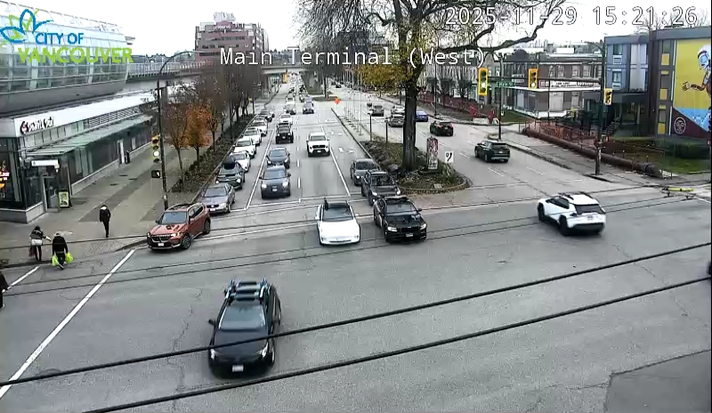 Main St & Terminal Ave - East