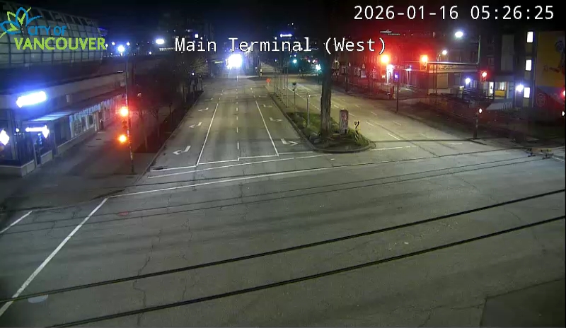 Main St & Terminal Ave - East