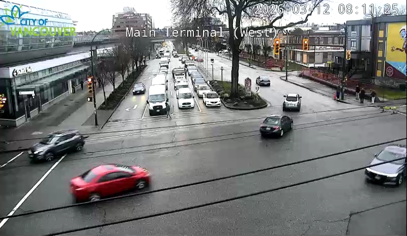 Main St & Terminal Ave - East