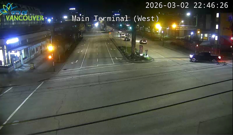 Main St & Terminal Ave - East