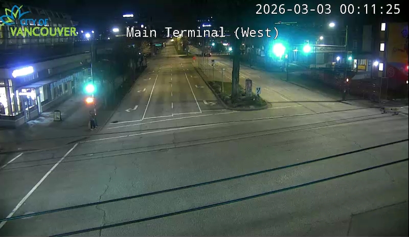 Main St & Terminal Ave - East