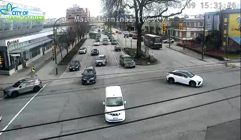 Main St & Terminal Ave - East