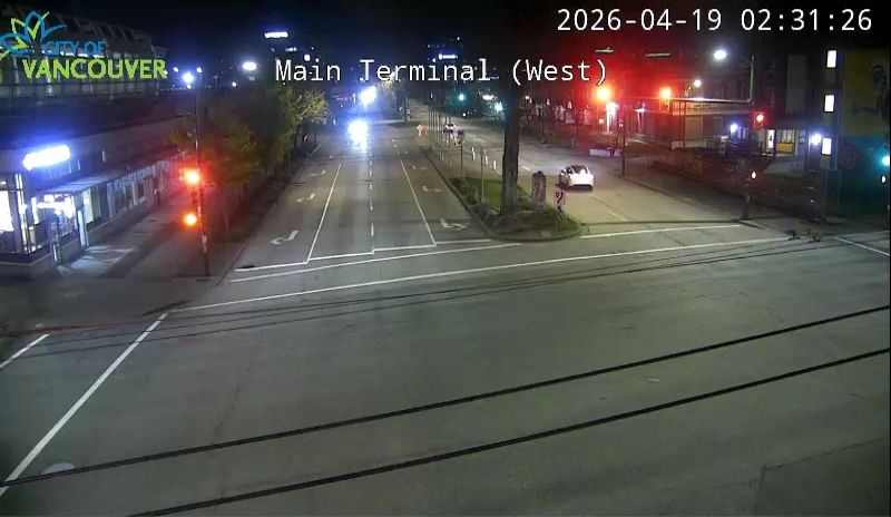 Main St & Terminal Ave - East