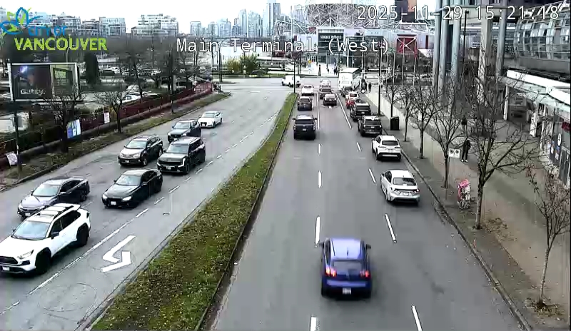 Main St & Terminal Ave - West