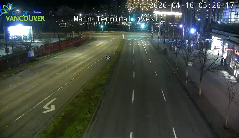 Main St & Terminal Ave - West