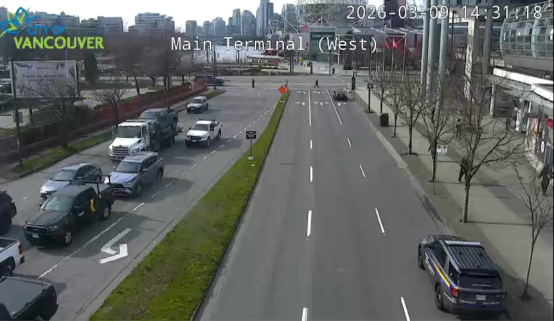 Main St & Terminal Ave - West