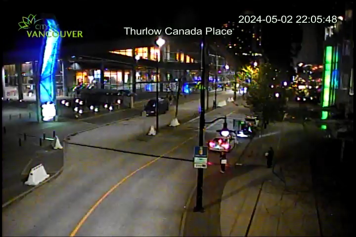 Thurlow St and Canada Place - East