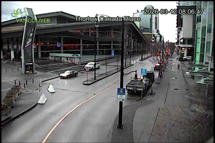 Thurlow St and Canada Place - East