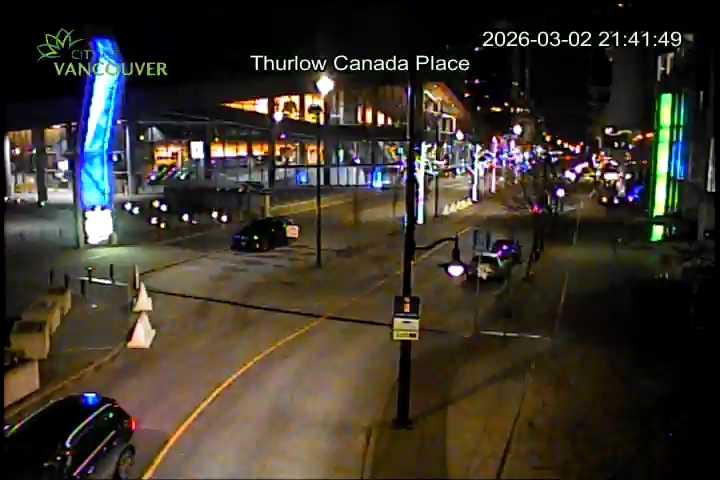 Thurlow St and Canada Place - East