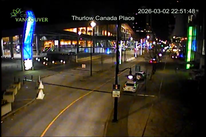 Thurlow St and Canada Place - East